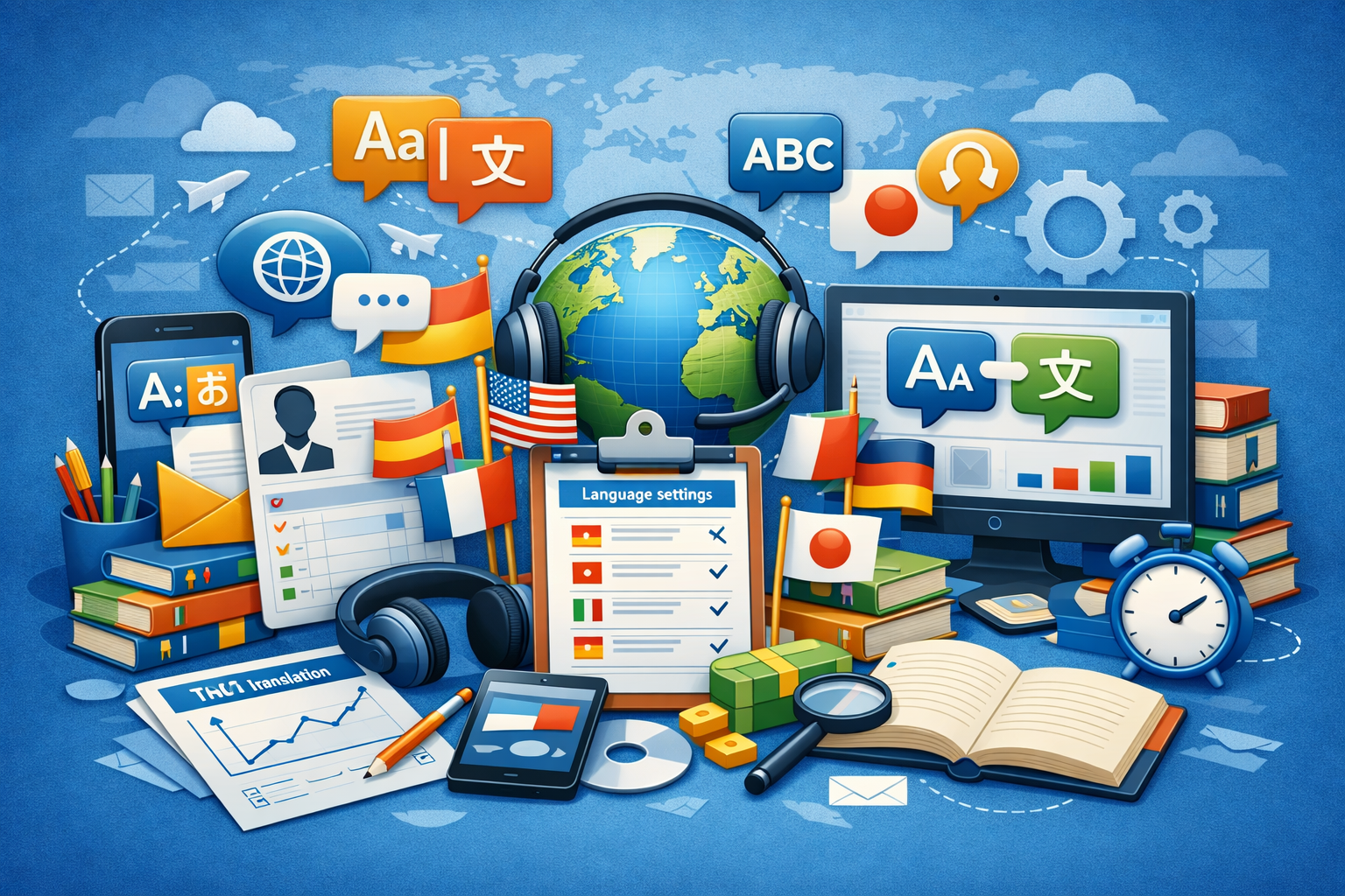 Support Multiple Language